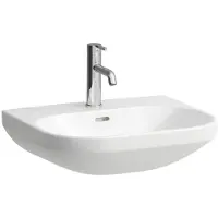 Laufen LUA Waschtisch, ohne Hahnloch, ohne Überlauf, 550x460mm, H8110810001421, Farbe: Weiß