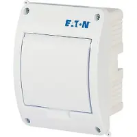 Eaton 281696 ECO Kleinverteiler, Unterputz, 1-reihig, 5 TE, IP40 BC-U-1/5-TW-ECO