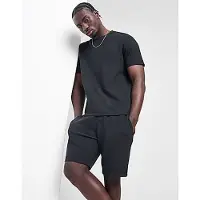 BOSS Shorts mit elastischem Bund, in Ripp-Qualität
