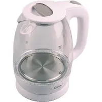 Feel-Maestro MR-063-WHITE, 1,7 l, 2200 W, Weiß, Glas, Wasserstandsanzeige, Überhitzungsschutz