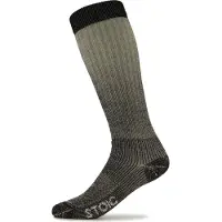 Stoic - Merino Wool Cushion Heavy Long Socks - Wandersocken Gr 36-38 grau