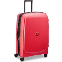 Delsey PARIS Belmont Plus Expandable 4 Double Rolls MR Trolley Tangerine Orange rot 76cm