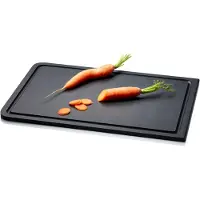 Continenta Tranchierbrett "BAND, Duracore schwarz", schwarz, B:27cm H:0,9cm L:38,5cm, Zellulosefaser, Schneidebretter, Tranchierbrett