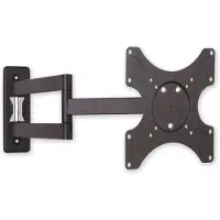 Techly EFB ICA-LCD-2903 Wandhalterung für LCD TV LED 19”-37” neigbar drehbar 3 Gelenke, schwarz ICALCD2903