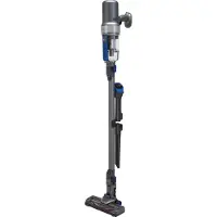 Profi Care ProfiCare PC-BS 3085 A Akku Bodenstaubsauger, Eco-Cyclon-Twin-Spin Akku-Sauger mit 25,9 V Lithium-Ionen-Akku (2200 mAh), anthrazit-blau