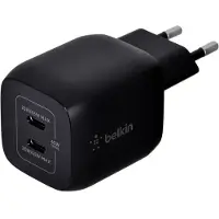Belkin GaN Power Adapter 45 W, Schwarz, USB-C