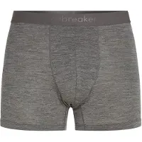 Icebreaker Boxershorts Merino 125 Cool-Lite Anatomica Boxers Herren Gritstone Heather-S