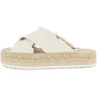 Espadrij l'originale - Women's Croisette Linen - Sandalen Gr 41 beige/weiß