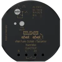JUNG FM AS 10 UP - Schaltaktor - Unterputzmontiert - 868 MHz - 20 mW - 100 m - Schwarz