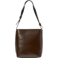 Marc O'Polo Schultertasche Umhängetasche Thea Hobo Bag Dark Brown dunkelbraun