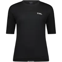 Mons Royale - Women's Diversion Merino Bike Jersey S/S - Radtrikot Gr XL schwarz
