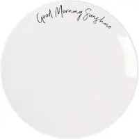 Villeroy & Boch Frühstücksteller "Frühstücksteller Sunshine Statement ø 21,2 cm weiß", weiß, Speiseteller, Frühstücksteller