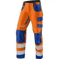 Kübler Reflectiq Sommerhose Psa 2 Warnorange/Kbl.Blau 98