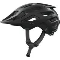 ABUS MTB-Helm Moventor 2.0 - komfortabler Fahrradhelm fürs Gelände - All-Mountain-Helm - für Damen und Herren - Schwarz Matt, Größe M (54-58 cm)