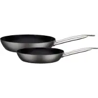 GSW Pfannen-Set Avanti 2-tlg., 166645, Kohlenstoffstahl, Edelstahl rostfrei,ca. 1,8 L / ca. 2,8 L