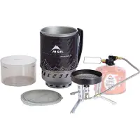 MSR - Kocher - Windburner Duo System aus Wolle - schwarz