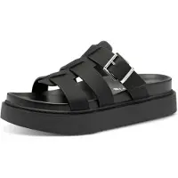 Tamaris Damen Klassische Sandalen 1-27414-44 001 Farbe: Schwarz Größe: 38