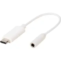 Vivanco Usb Typ C/audio Klinke 3.5 Buchse Kabel 100 Cm