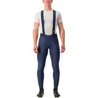 Castelli Sorpasso Ros Lange Trägerhose Blau Schwarz, Größe M