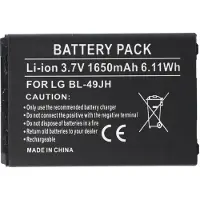 AccuCell Akku passend für den LG BL-49JH Akku EAC63138801, K4. K4 Dual SIM LTE