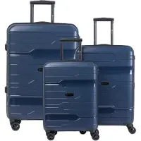CHECK.IN Memphis Trolley-Set 3tlg. (blau)