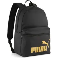 Puma Rucksack Phase Backpack 22L Black - Gold - No. 1 Logo schwarz