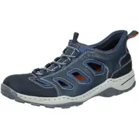 Rieker Herrenschuhe Slipper Blau Freizeit