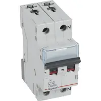 Legrand 404191 TX3 Leitungsschutzschalter C-Charakteristik, 32A,1-polig+N, 10kA, 230VAC, 2TE