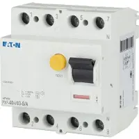 Eaton FI-Schalter, 40A, 4p, 300mA, Typ A 290225
