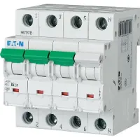 Eaton 236521 Leitungsschutzschalter, 6 A, 3p+N, Charakteristik: C PXL-C6/3N