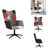 vidaXL Relaxsessel Patchwork Stoff - Sessel