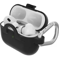 Otterbox Soft Touch Hülle für AirPods Pro, 1./2. gen/Pro 2, Schwarz