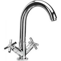 Herzbach STILO Spültisch-Einlochbatterie Chrom