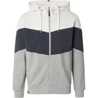 Indicode Kapuzensweatshirt "INAltos", Herren, Gr. XL, grau (lt grau mix), Sweatware, Obermaterial: 60% Baumwolle, 40% Polyester, regular fit, Rippbündchen, Sweatshirts Kapuzensweatshirt
