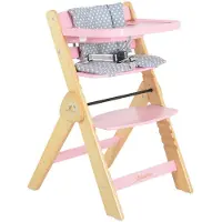 Cangaroo Caramel Pink 2-in-1 mitwachsender Kinderstuhl
