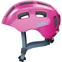 ABUS Fahrradhelm - Youn-I 2.0 - Sparkling Pink - - 52-58 cm - Fahrradhelme