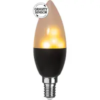 Star Trading LED-Kerzenlampe E14 Flame lamp 1.800K