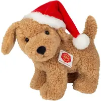 Teddy HERMANN® GmbH Teddy Hermann Hund mit Weihnachtsmütze, 20 cm 1