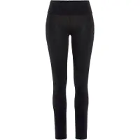 Vivance Leggings , Damen, Gr. 36/38, N-Gr, schwarz, Single Jersey, Obermaterial: 95% Baumwolle, 5% Elasthan, unifarben, Basic, skinny fit, Hosen Leggings, mit zwei Handytaschen, Topseller