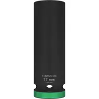 Bosch PRO Impact Steckschlüsseleinsatz, 1/2", 17 mm, tief