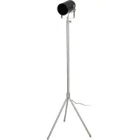 Kayoom Stehlampe Celeste 400 Schwarz / Silber