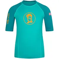 TROLLKIDS - Kid's Kvalvika T - Funktionsshirt Gr 92 türkis