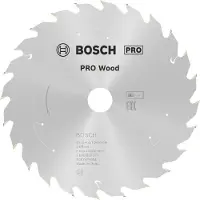 Bosch PRO Akku-Kreissägeblatt Standard for Wood, 150 x 1,6/1 x 20, 24 Zähne - 2608837674