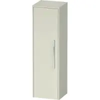 Duravit Halbhochschrank D-Code 40x132x36cm, 2 Böd., G chr, li, grün ma