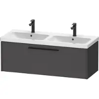 Duravit D-Code Waschtischunterbau, 1 Auszug, 1184x460mm, mit Griff