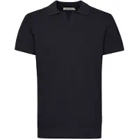 Casual Friday Poloshirt "Poloshirt CFMateo", Herren, Gr. XXL, blau (schwarz navy), Obermaterial: 70% Baumwolle CO. 30% Leinen LI., Shirts Poloshirt