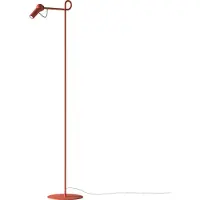 Kdln LED-Stehleuchte Bird, rot, 126 cm, Metall, dimmbar