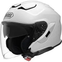 Shoei J-Cruise 3 Jethelm Unisex Edelstahl weiß, XL