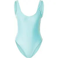 Adidas Badeanzug PERFORMANCE "ADICOLOR 3-STREIFEN", Damen, Gr. 40, N-Gr, blau (easy mint), Obermaterial: 78% Polyester, 22% Elasthan, Badeanzüge Badeanzug