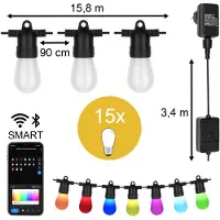 Bailey Intelligente Wifi Led Lichterkette 15M St45 Rgbw Ip44 - 145600